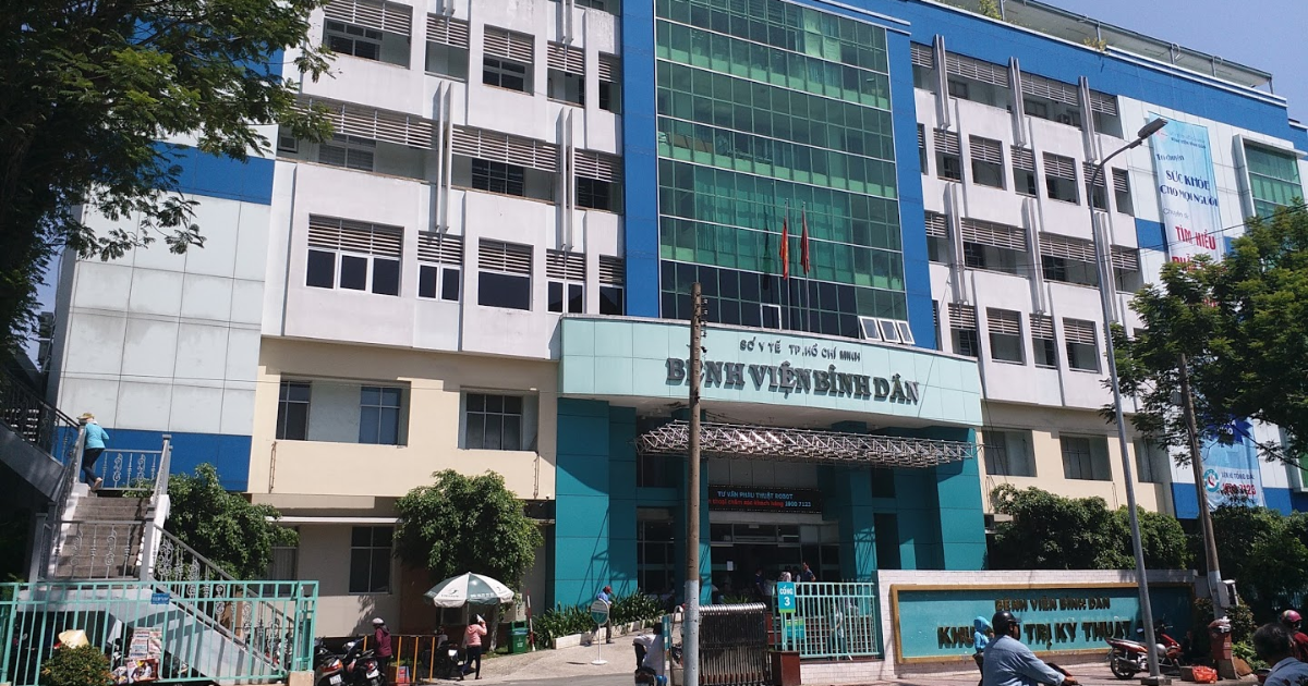 Bệnh viện Bình Dân - Bệnh viện khám nam khoa hàng đầu tại TP.HCM